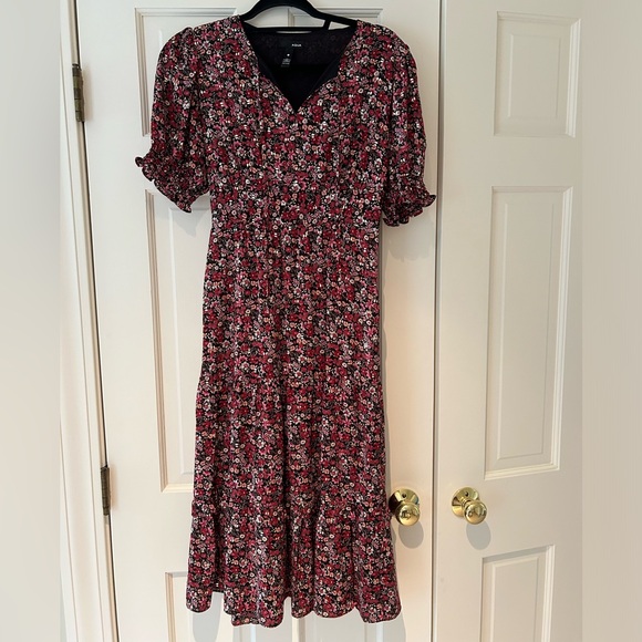 Floral midi dress by Aqua - Picture 1 of 4